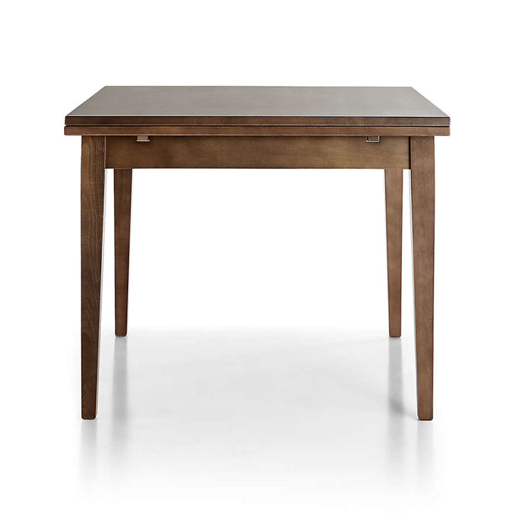 Pratico Nero Noce Extension Square Dining Table