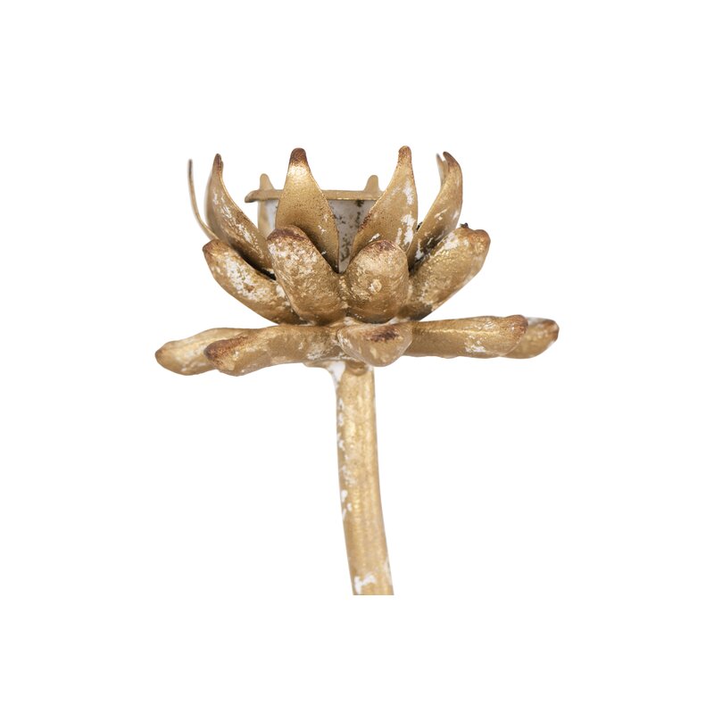 2 Piece Metal Candlestick Set