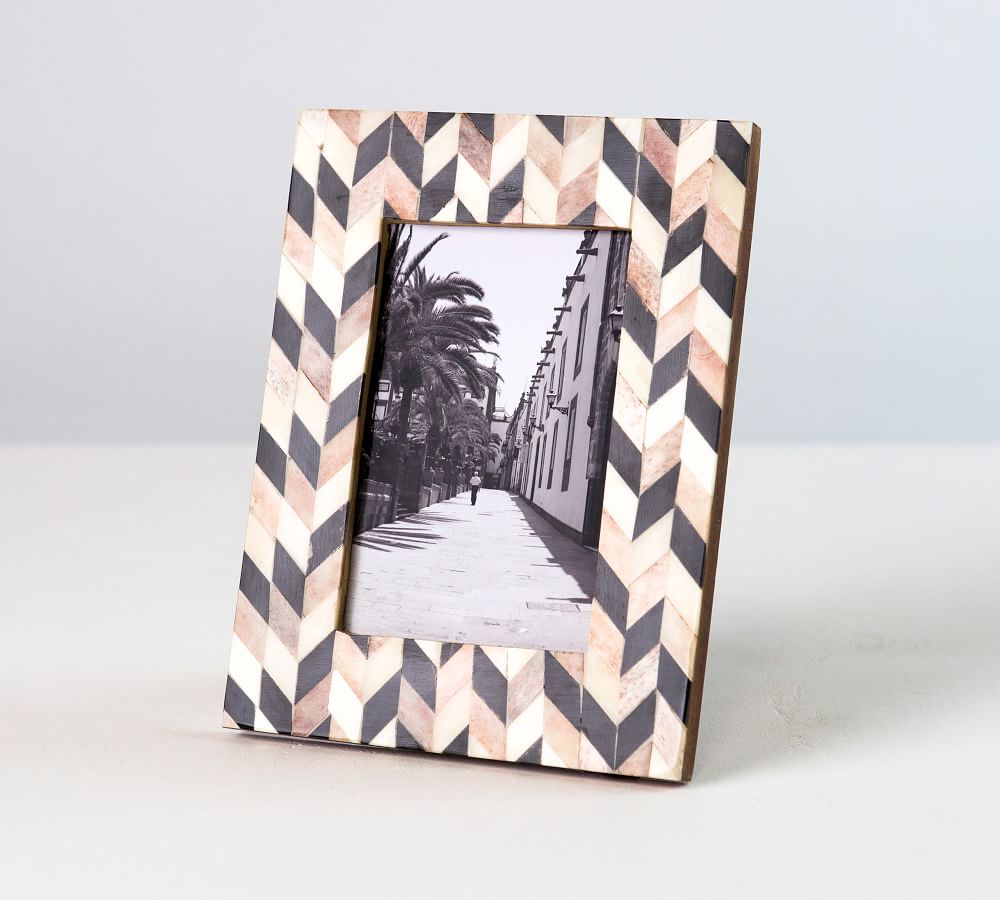 Neha Bone Picture Frame Brown/Black