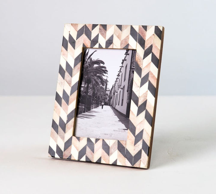 Neha Bone Picture Frame Brown/Black