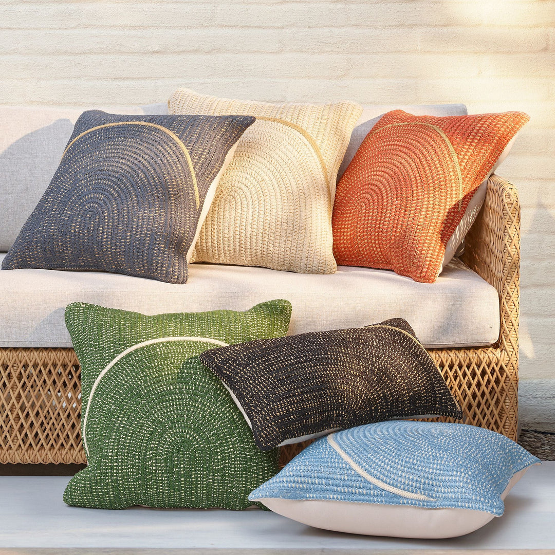 Woven Arches Indoor Outdoor Pillow