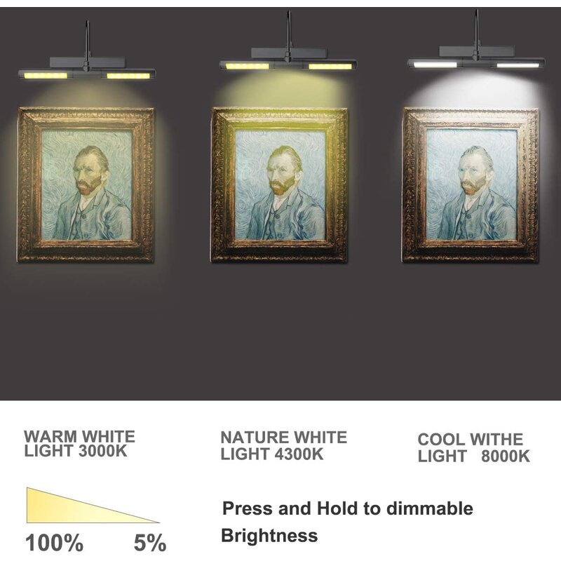 Rashona Dimmable Battery Powered Spotlight