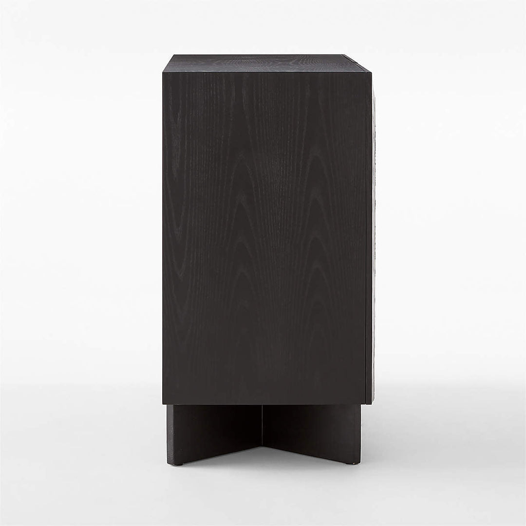 Taos Black Marble Bar Cabinet