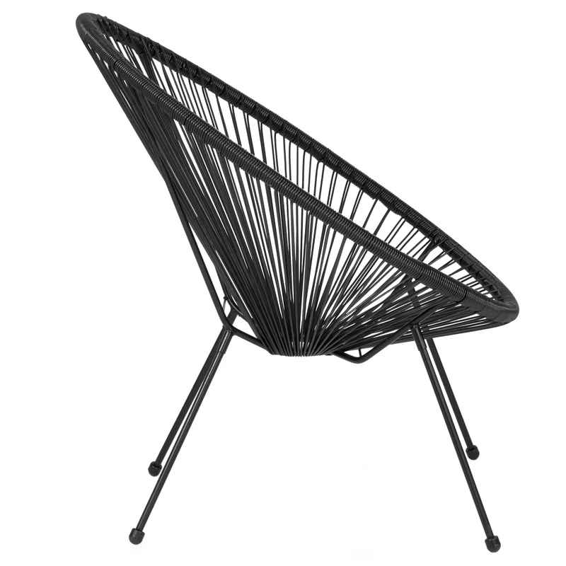 Black Kelleia Patio Chair