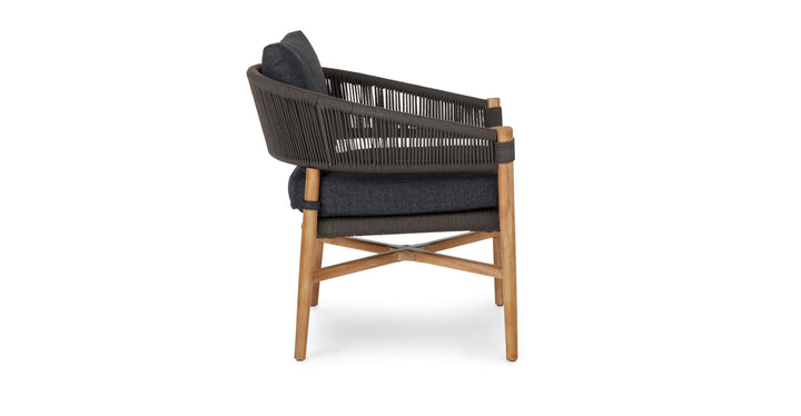 Makali Slate Gray Lounge Chair