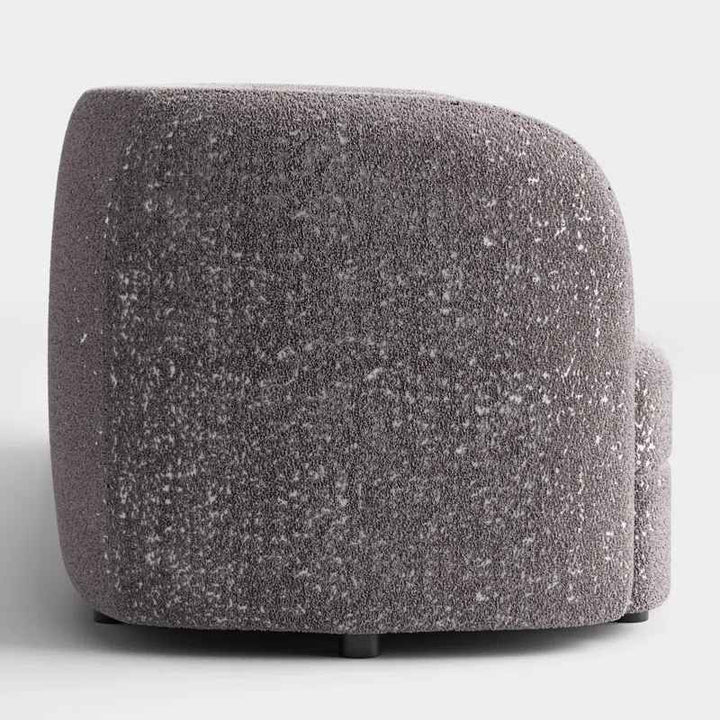 Tuxedo Arm Curved Sofa