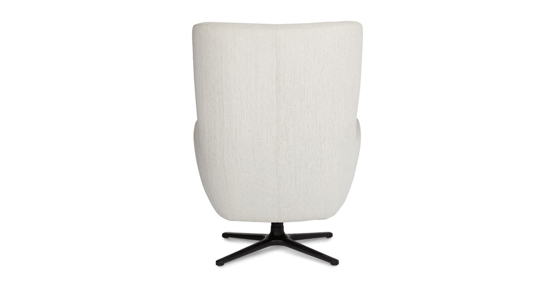 Agga Atelier Ivory Swivel Chair