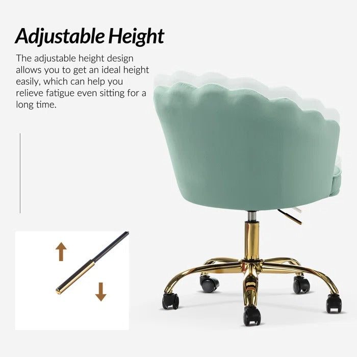 Belanda Modern Velvet Task Chair
