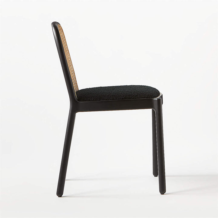 Nadia Black Cane Chair