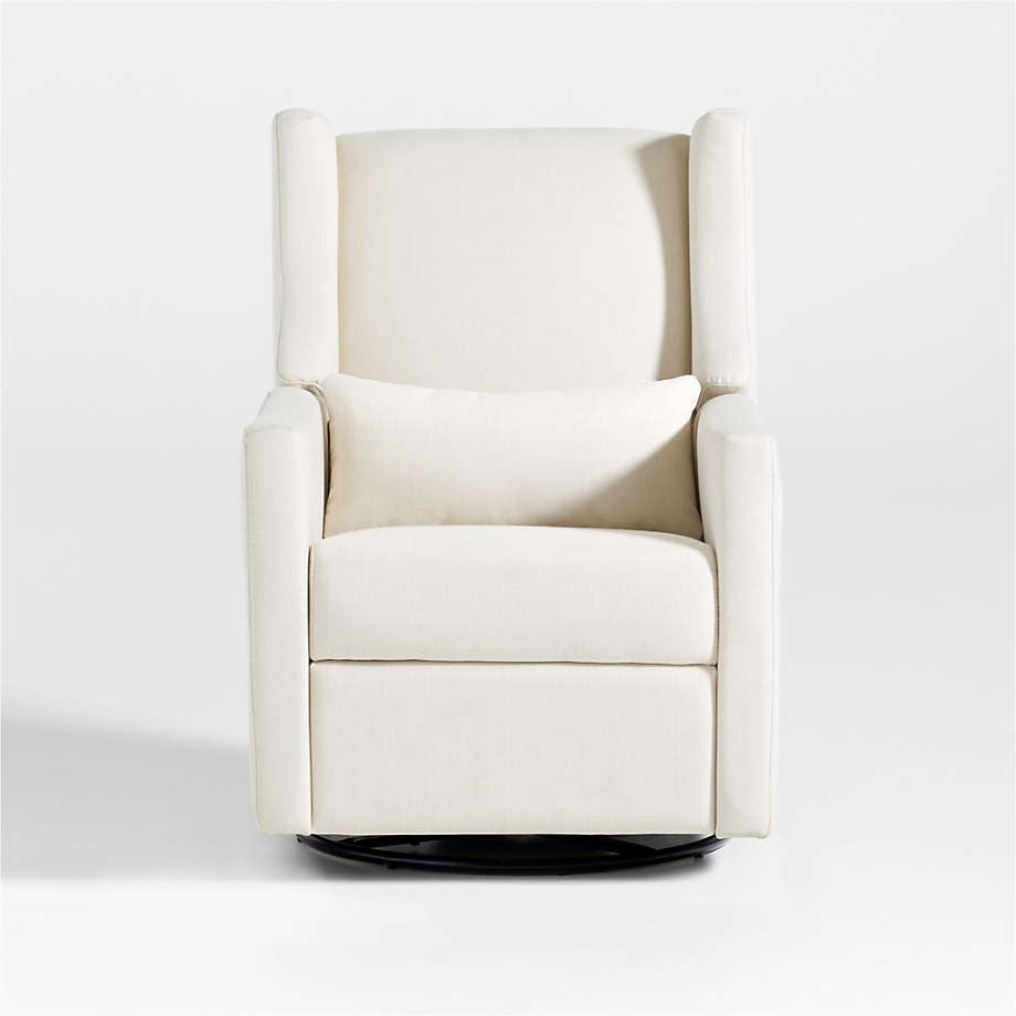 Babyletto Kiwi Cream Electronic Swivel Glider Power Recliner Nursery Chair