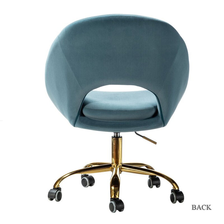 Lourdes Velvet Task Chair
