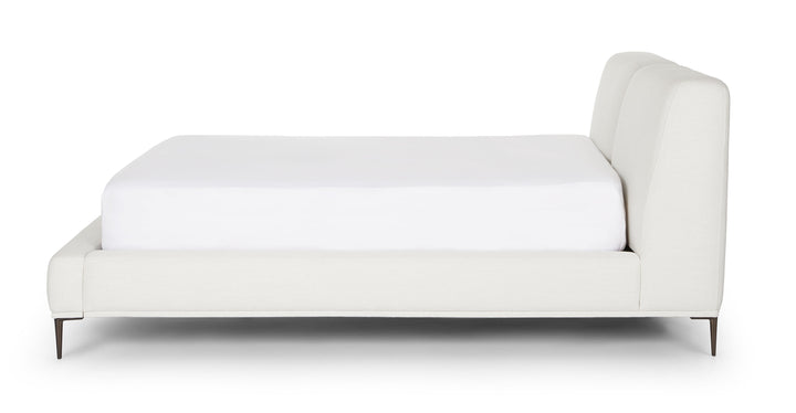 Abisko Quartz White Bed Queen