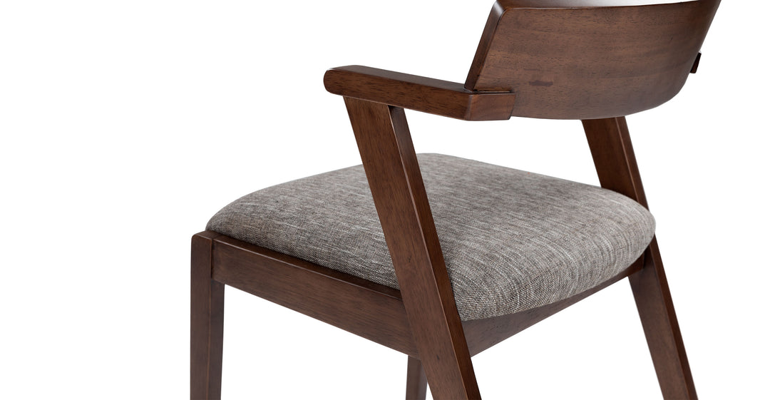 ZOLA VOLCANIC GRAY DINING CHAIR