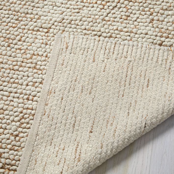 Mini Pebble Wool Jute Rug-10'x14'