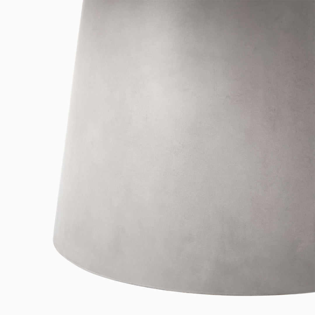 Concrete Pedestal Round Dining Table-32"
