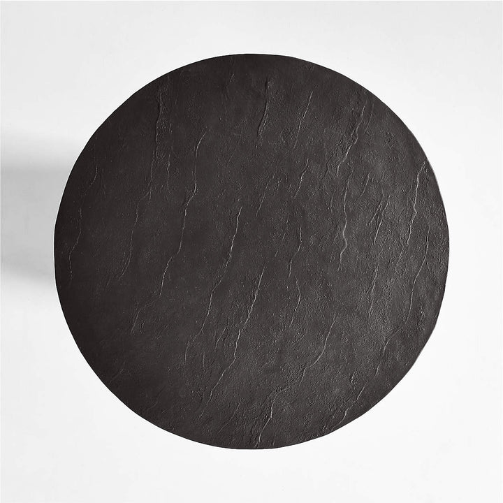 Willy Charcoal Brown Pedestal 32 Bistro Table