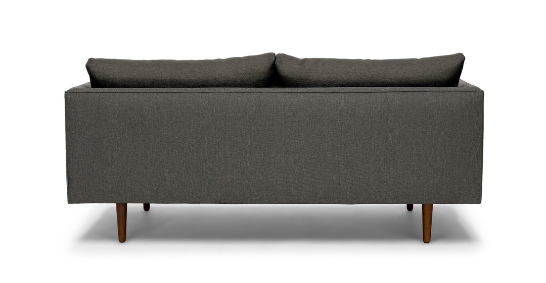 Burrard Graphite Gray Loveseat