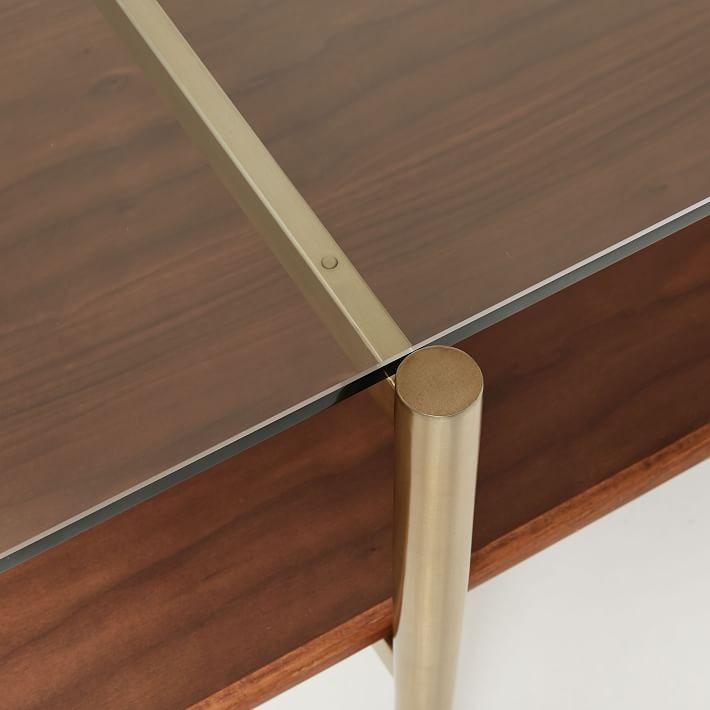 Mid Century Art Display Coffee Table