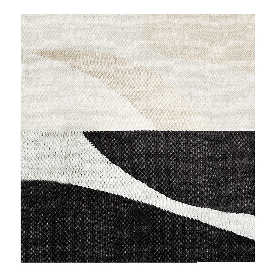 Monterey 20"x20" Black Outdoor Throw Pillow