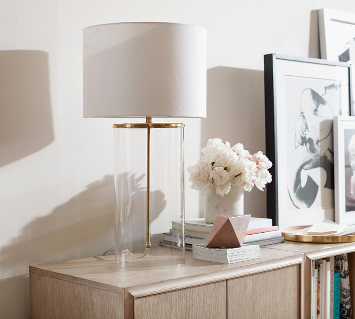 Aria Glass Table Lamp