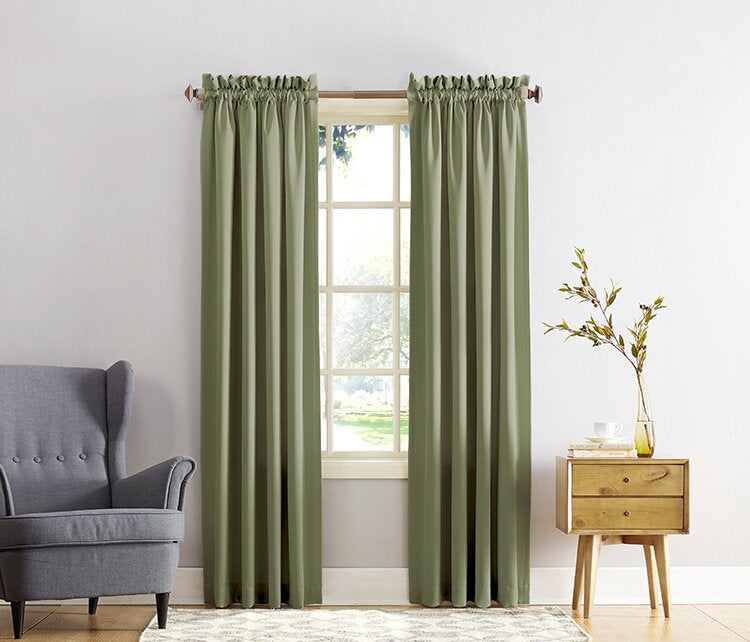 Wayfair Basics Solid Room Darkening Thermal Rod Pocket Single Curtain Panel-95"