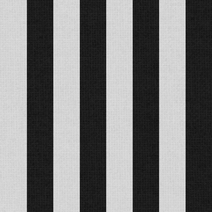 Black And White Striped Lines Harmony Slippper Chair