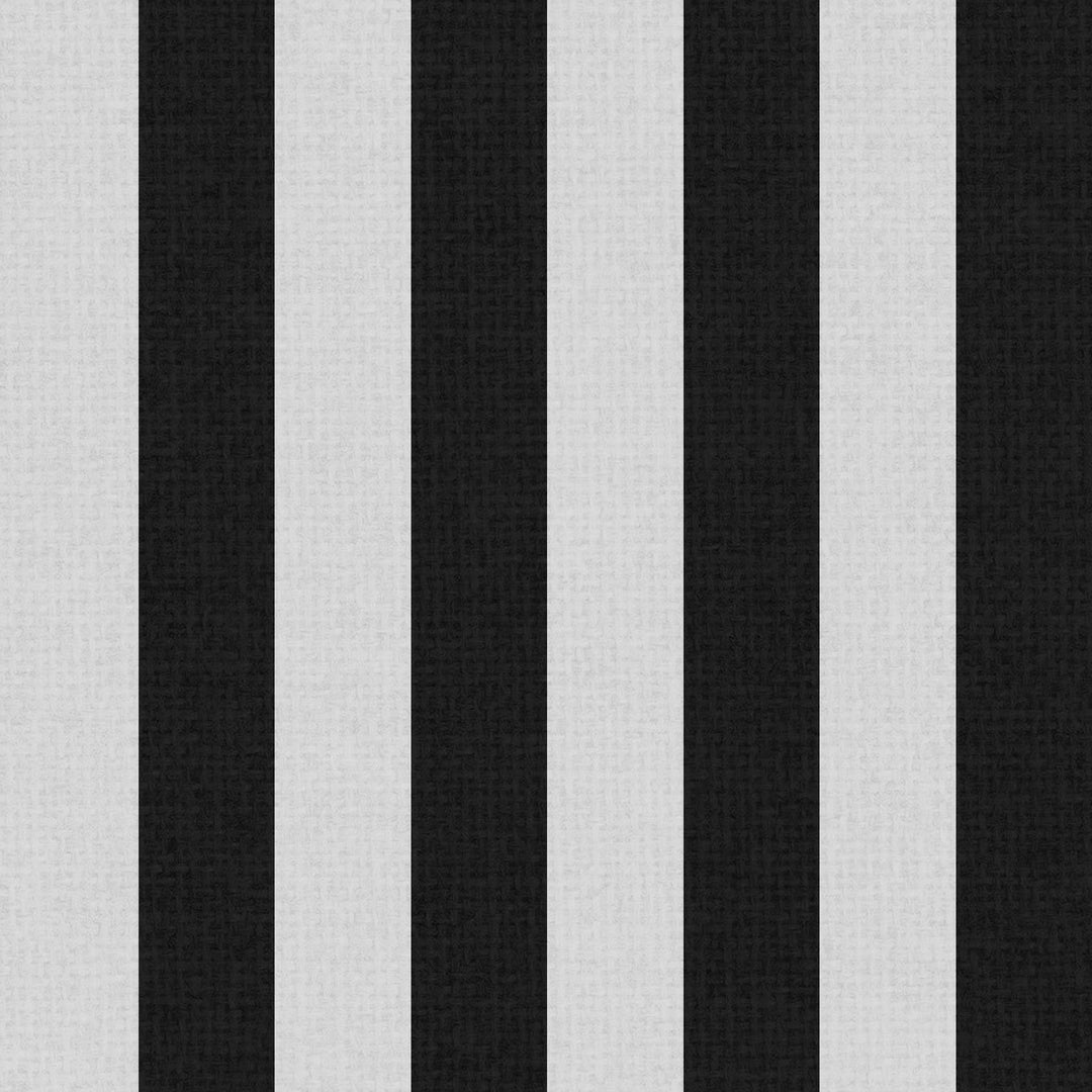 Black And White Striped Lines Harmony Slippper Chair