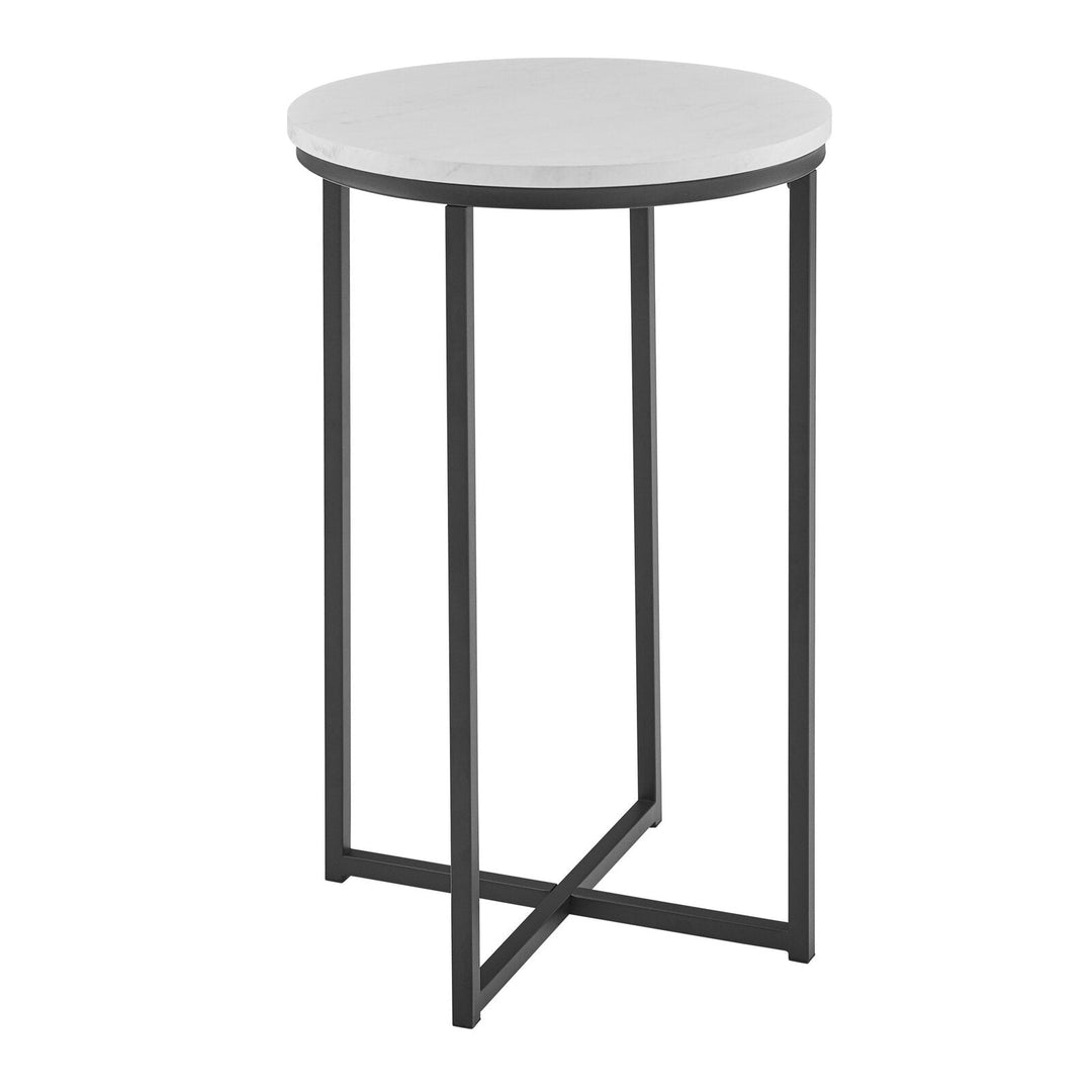 Wasser Cross Legs End Table