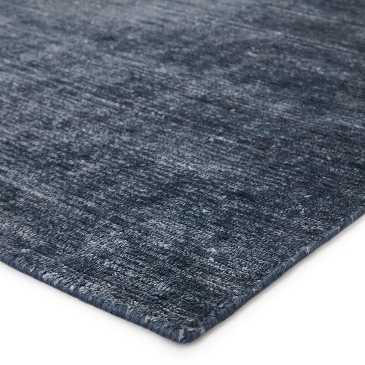 Marinette Handmade Dark Blue Rug