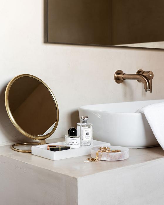 Brass Vanity Mirror