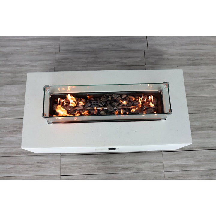 Abigale Fiber Reinforced Concrete Outdoor Fire Pit Table
