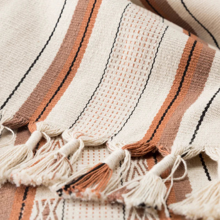 Eves Hand Loomed Tribal Cotton Throw