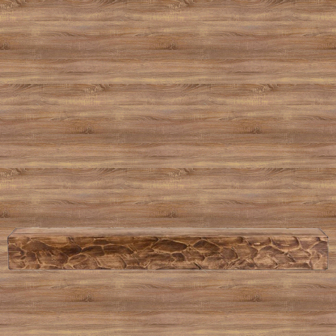Rough Hewn Fireplace Shelf Mantel
