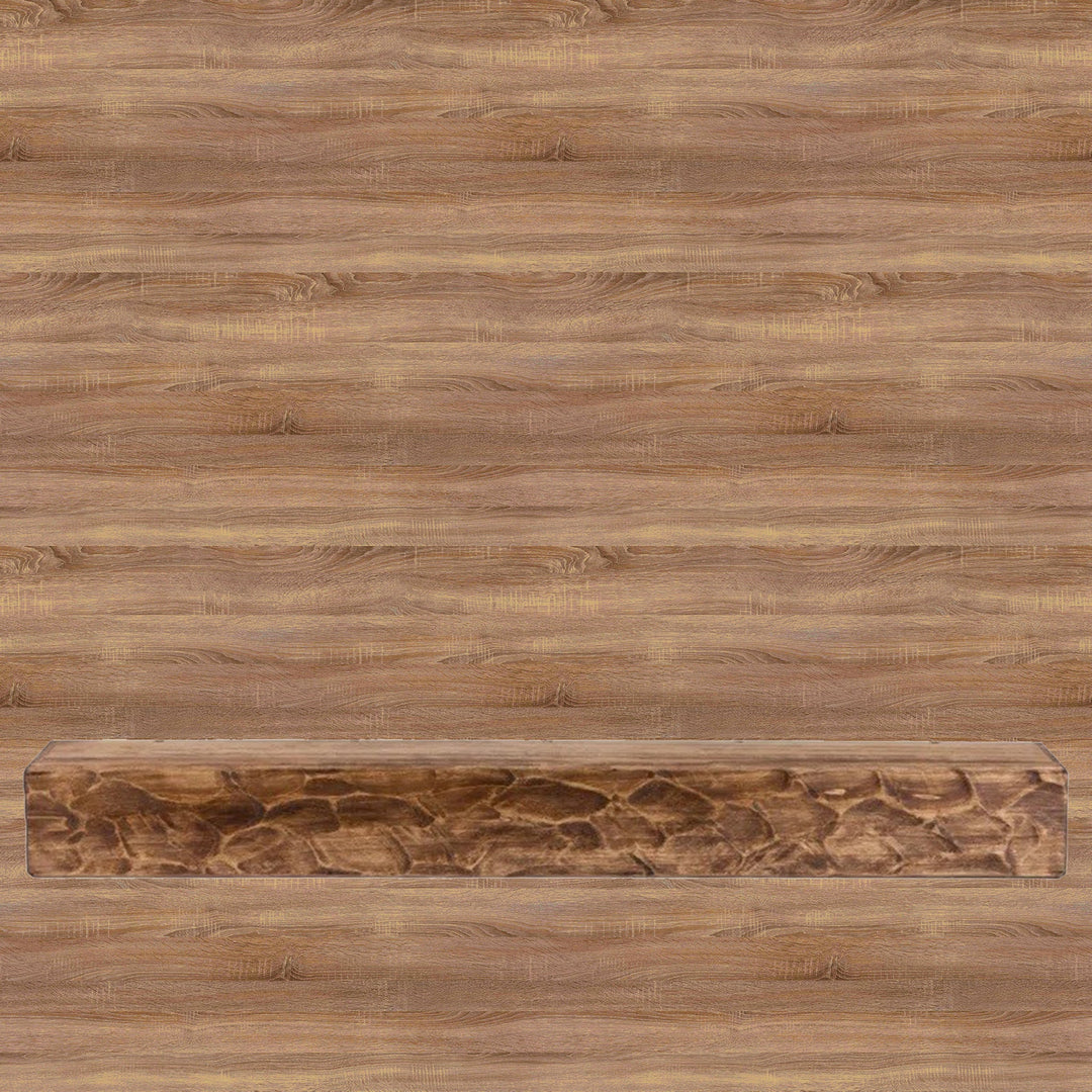 Rough Hewn Fireplace Shelf Mantel