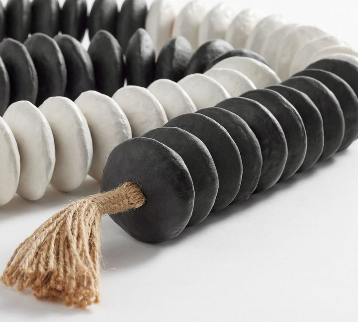 Two Tone Terra Cotta Beaded Garland