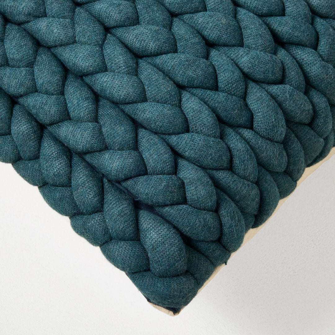 Braided Jersey Pillow Cover 20x20