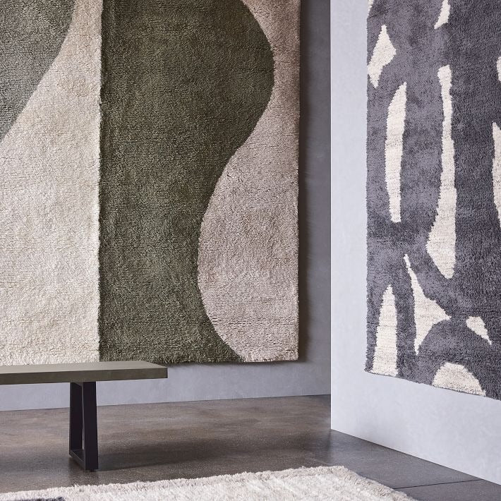 Modern Wave Shag Rug 6' x 9'