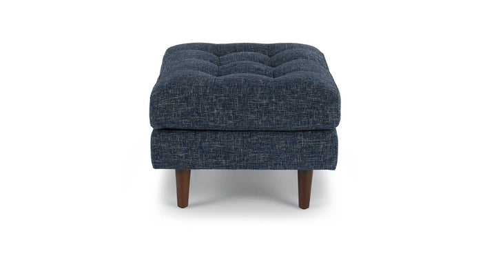 Sven Neptune Blue Ottoman