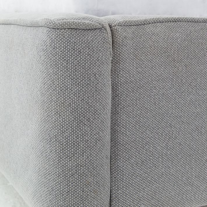 Flanged Edge Upholstered Bed-Queen
