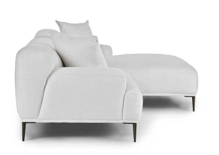 Abisko Quartz White Right Sectional