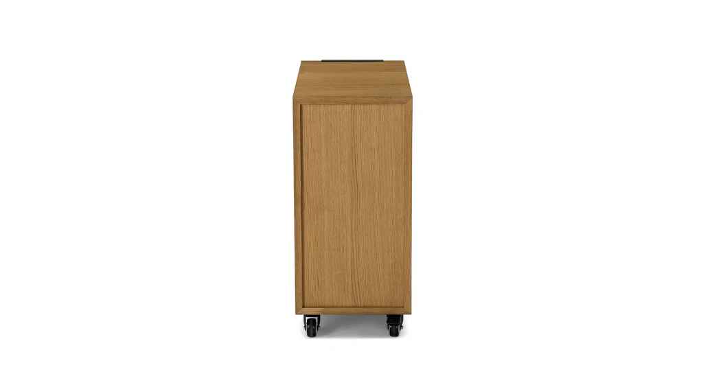 Madera Oak File Cabinet