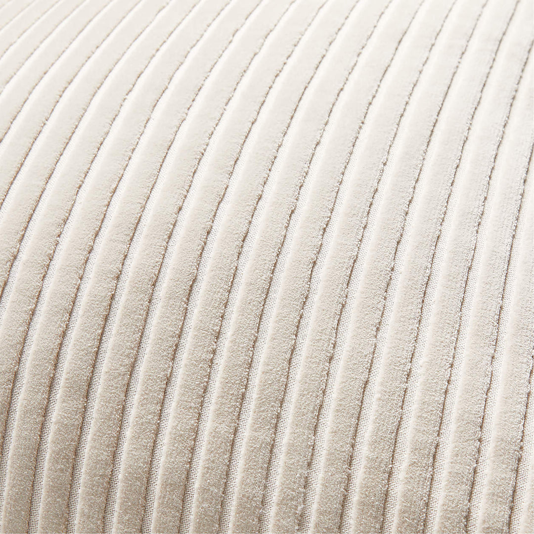 Creste Ivory Throw Pillow Cover by Athena Calderone- 22"x22"