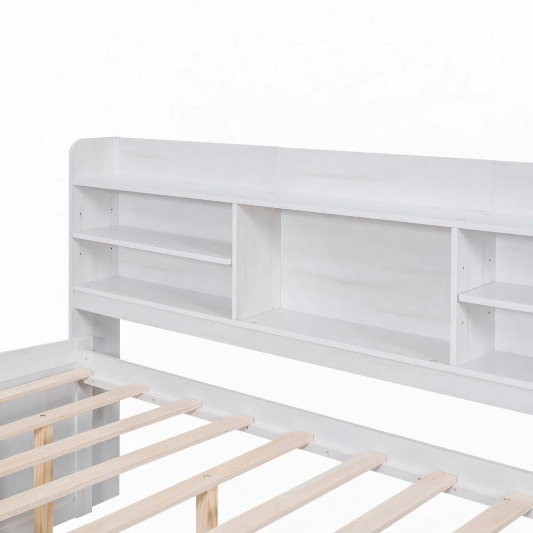 Storage Bed With Trundle