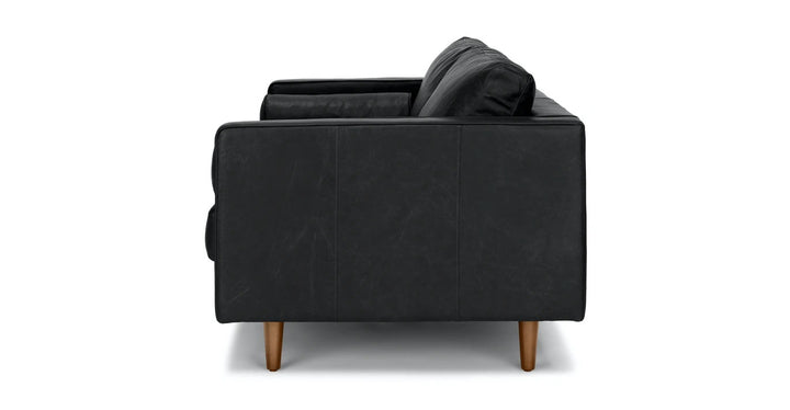 Sven Oxford Black 72" Sofa