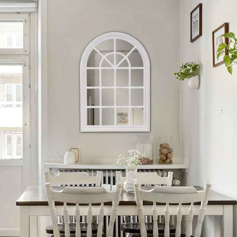 Merkley Solid Wood Arch Mirror