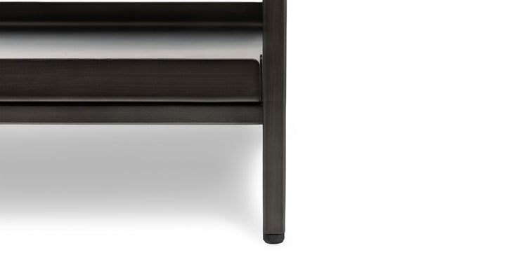 Lutto Gunmetal Gray Side Table