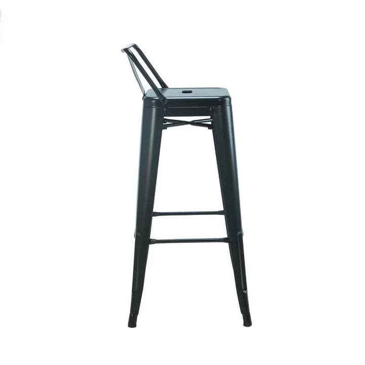 Saltash Counter Stool with Metal Frame-Set of 4