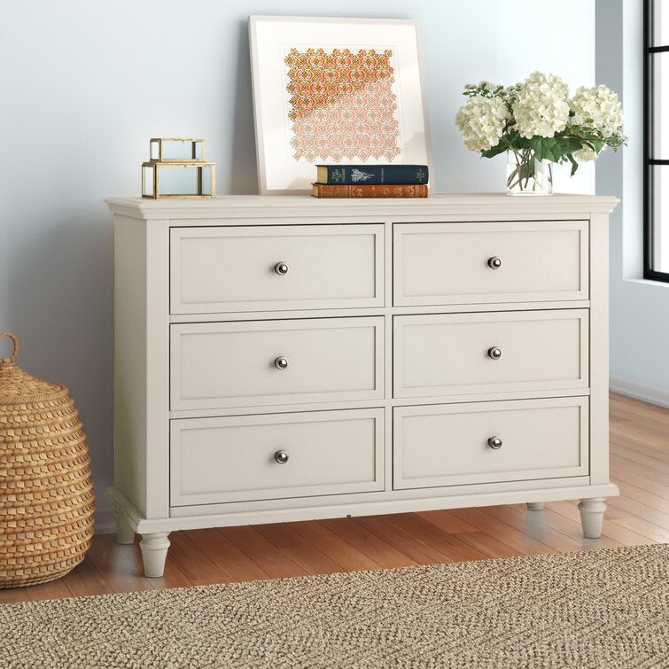 Rae 6 Drawer Double Dresser
