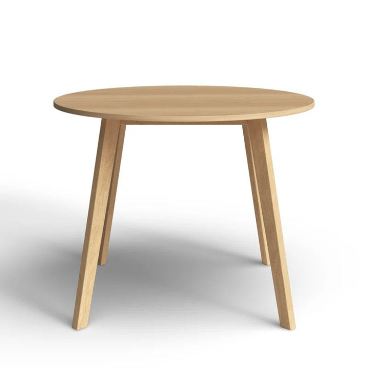 Aquin Round Solid Wood Base Dining Table