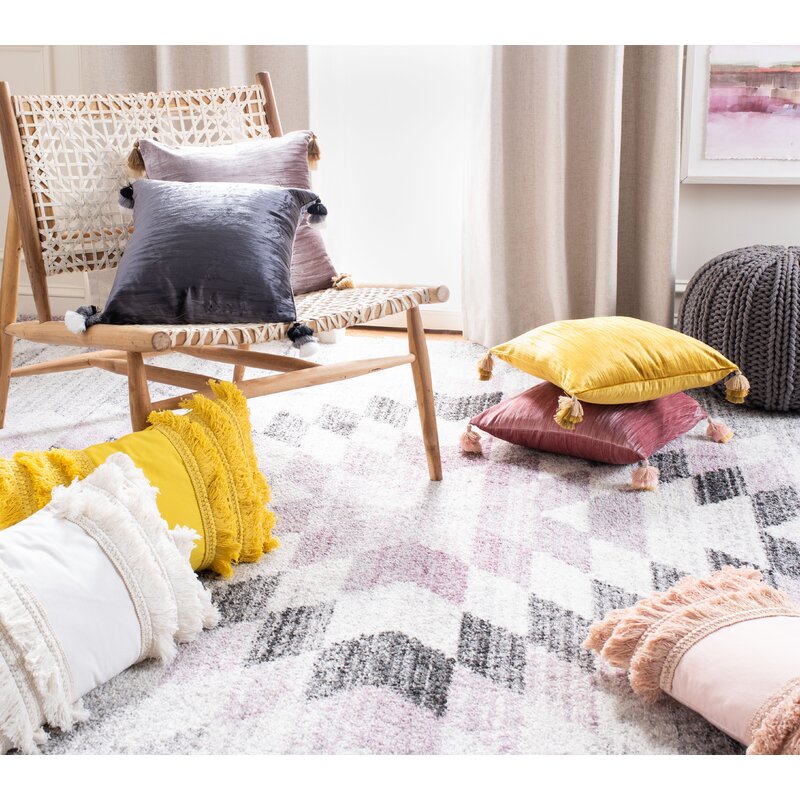 Rodesta Gwena Throw Pillow with insert-16''x16''